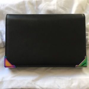 ALEXANDER WANG Wallet - Iridescent Oil Hardware